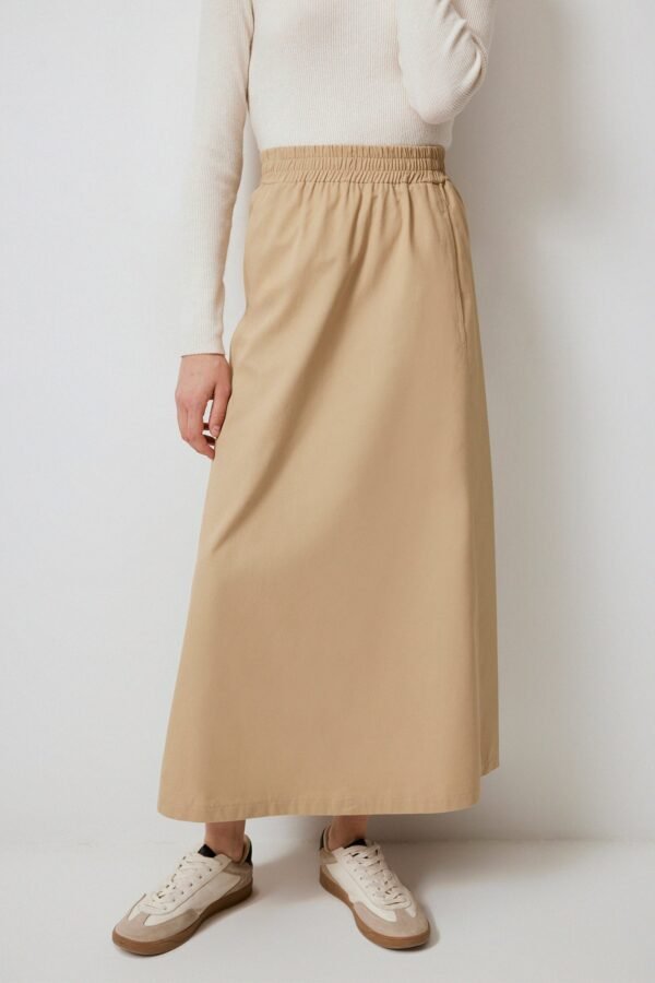 POCKET GABARDINE SKIRT - Image 3